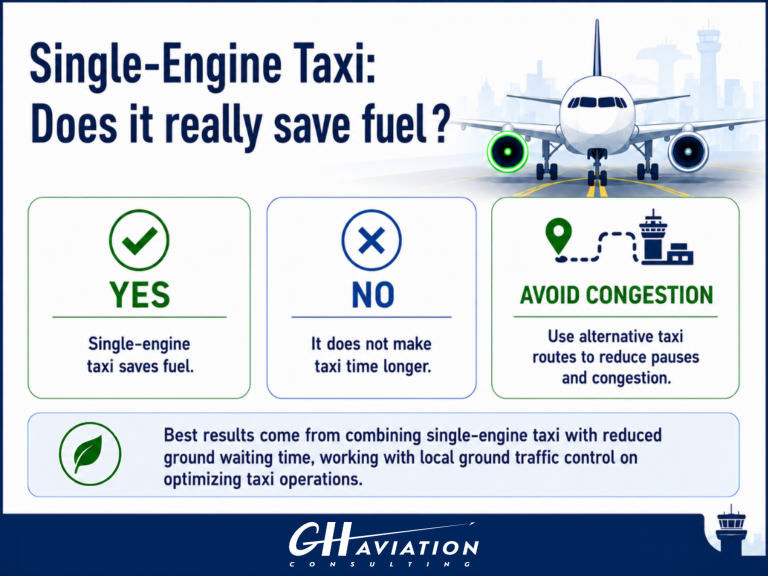 The truth about single engine taxi procedure: how much fuel does it really save?